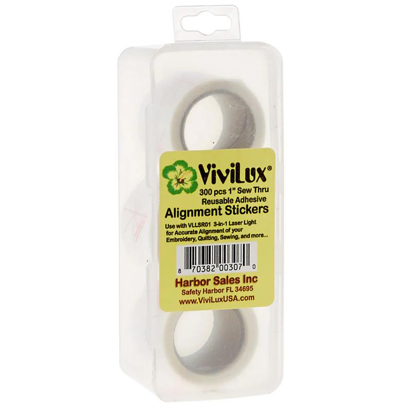 ViviLux 300pc Sew Thru Alignment Stickers