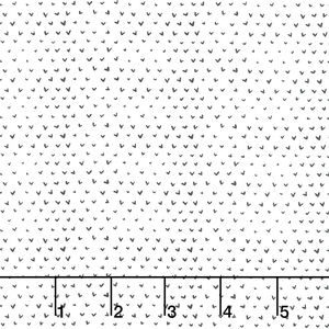 ABC Menagerie - Hearts Raven Yardage