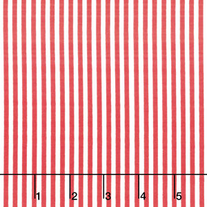 All My Heart - Candy Wraps Red Yardage