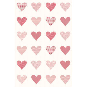 Flirt - Heart Packaged Red Canvas Panel