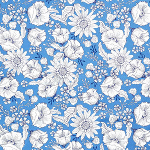 Sunflowers in my Heart - Jardin Lake Yardage