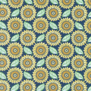 Sunflowers in my Heart - Tournesol Dusk Yardage