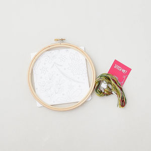 Winter Walk Embroidery Kit