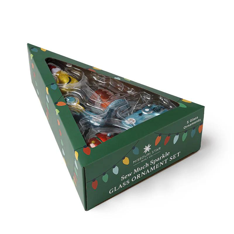 Missouri Star Glass Ornament Set