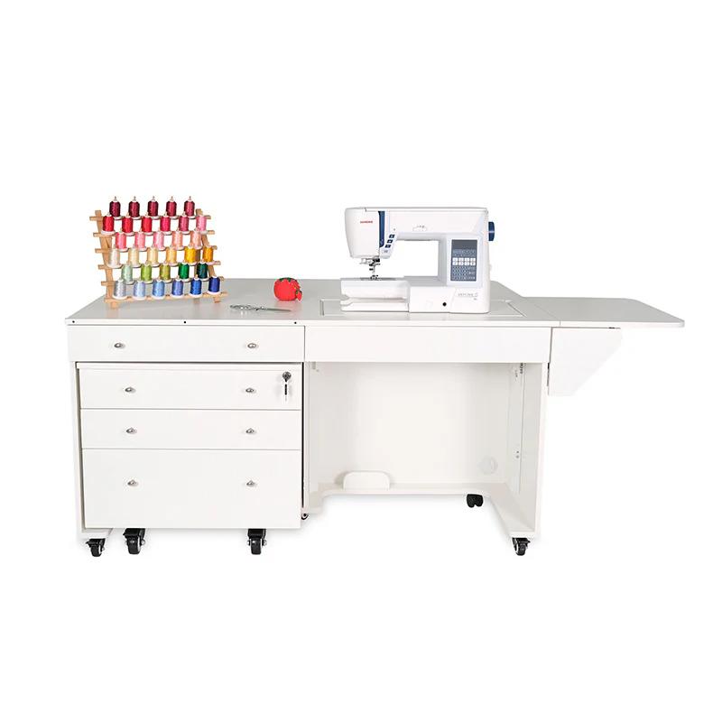 Kangaroo & Joey Sewing Cabinet - Ash White