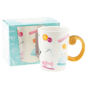 Tape Measure Sewing Mug