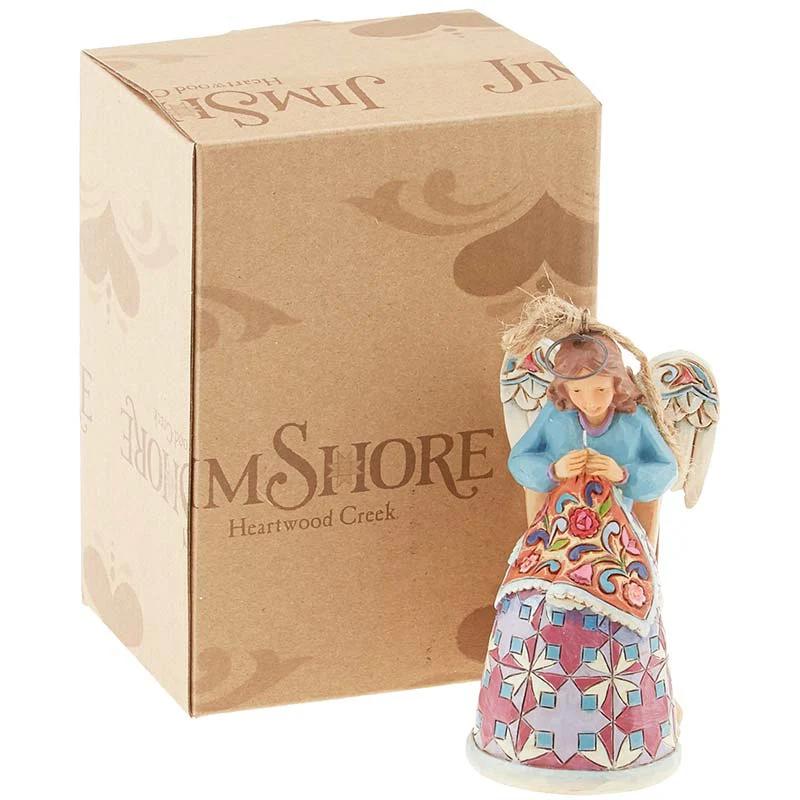 Jim Shore Heartwood Creek Sewing Angel Ornament