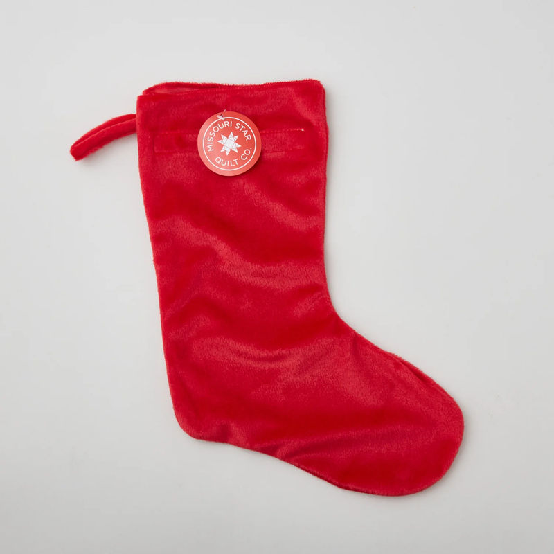 Red Velvet Stocking Body (19")