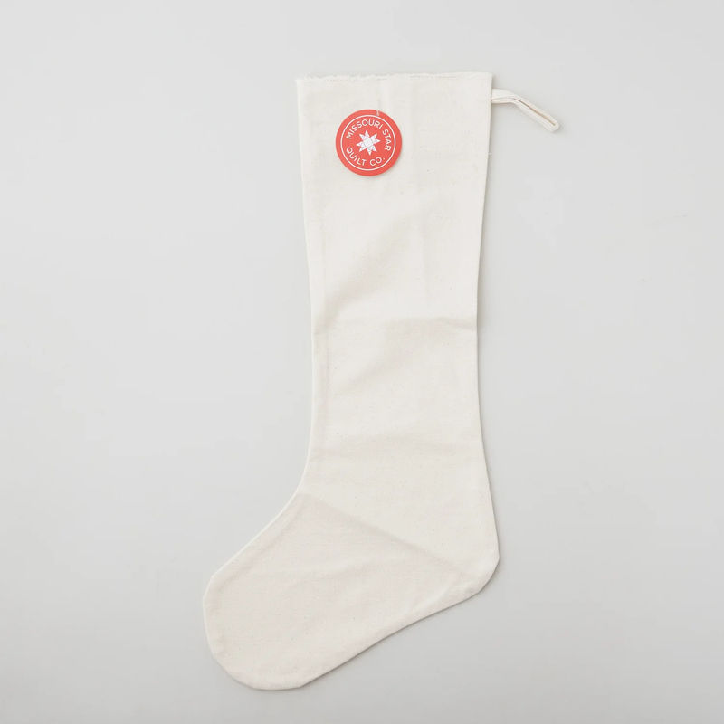 Natural Cotton Canvas Stocking Body (25")