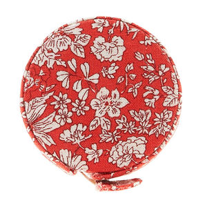 Liberty Tape Measure - Emily Silhouette Flower