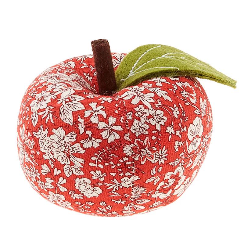 Liberty Apple Pin Cushion - Emily Silhouette Flower