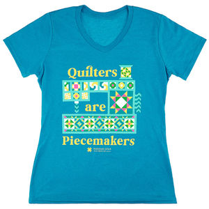 Missouri Star The Piecemaker Shirt - Neon Blue XL