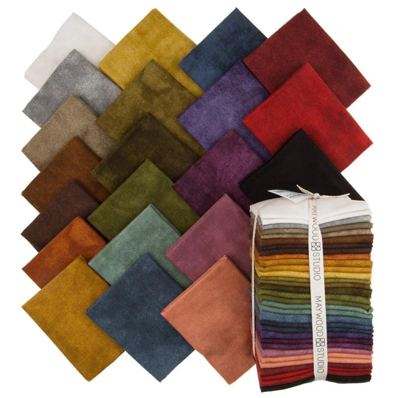 Woolies Color Wash Flannel Fat Quarter Bundle