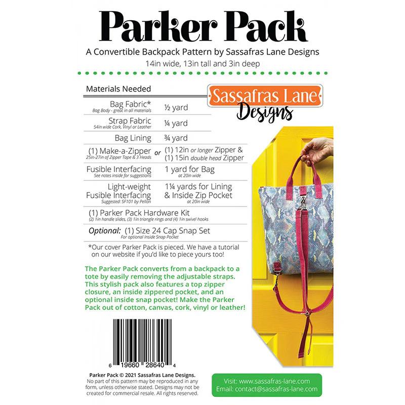 Parker Pack Pattern