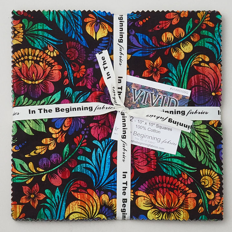Vivid 10" Squares