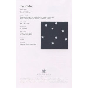 Twinkle Pattern by Missouri Star