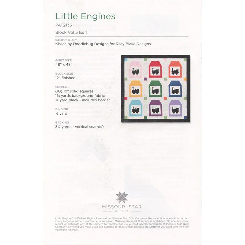 Little Engines Pattern by Missouri Star