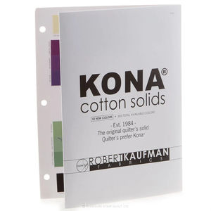Kona Cotton Solids Color Card