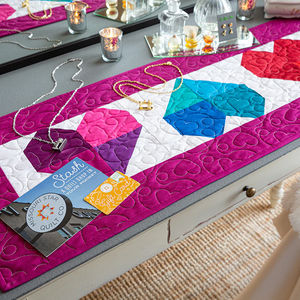 Missouri Star Kona Cotton Solid Flirty Table Runner Kit