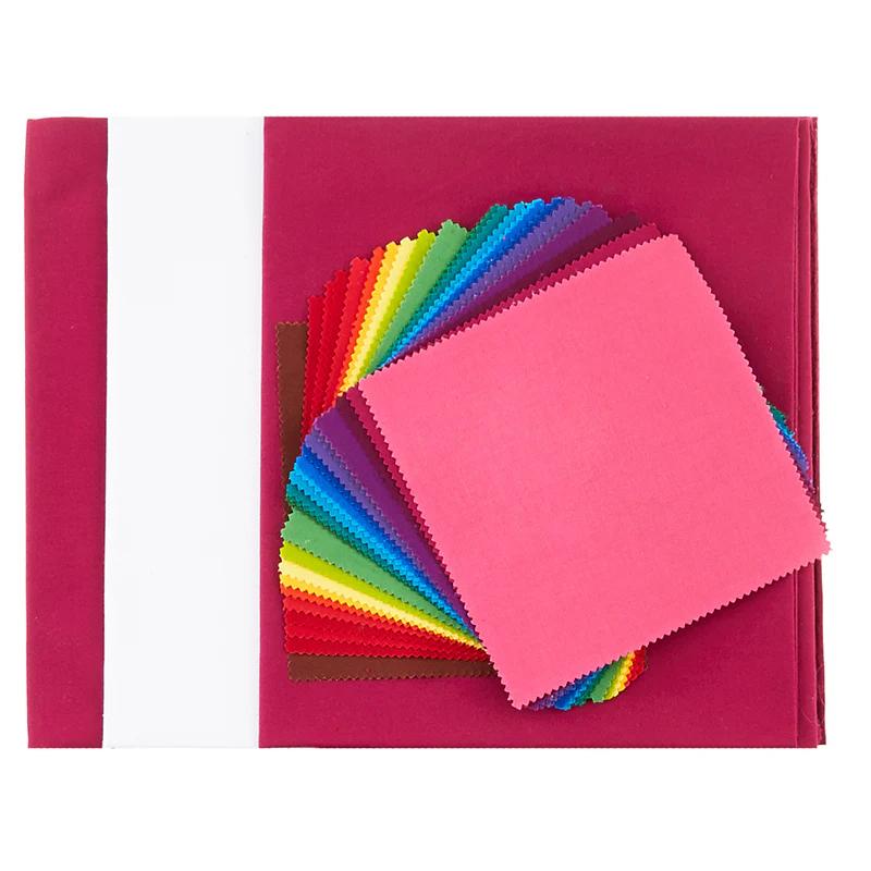 Missouri Star Kona Cotton Solid Flirty Table Runner Kit