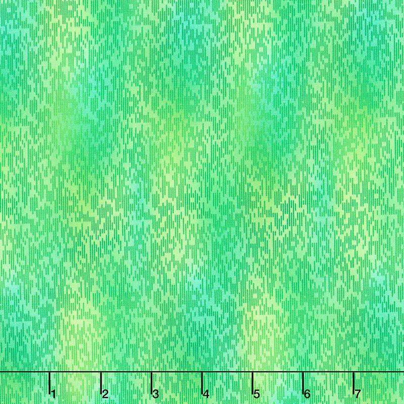 A Groovy Garden - Texture Green Yardage