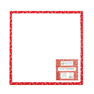 Lori Holt 14" Design Board - Calico Schoolhouse Red