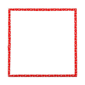 Lori Holt 14" Design Board - Calico Schoolhouse Red