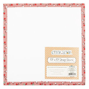 Lori Holt 10" Design Board - Cayenne Tulips