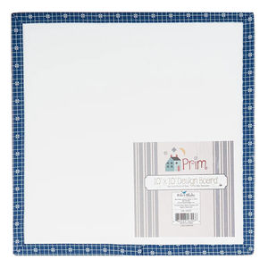 Lori Holt 10" Design Board - Prim Denim Plaid