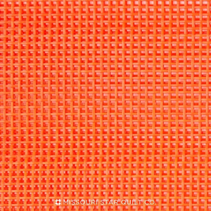 Vinyl Coated Orange Mesh Roll 18" X 36"