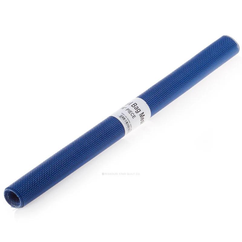 Vinyl Coated Royal Blue Mesh Roll 18" X 36"