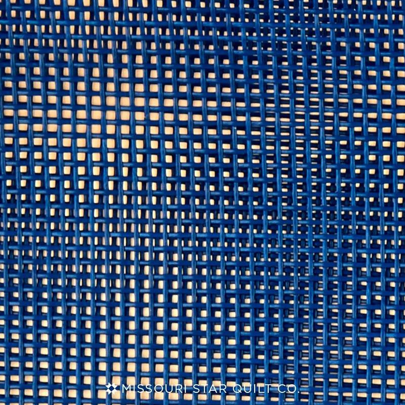 Vinyl Coated Royal Blue Mesh Roll 18" X 36"