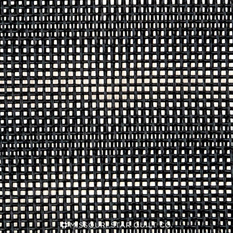 Vinyl Coated Black Mesh Roll 18" X 36"