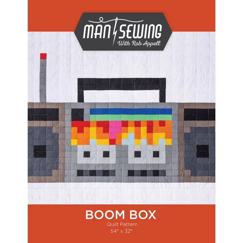 Boom Box Pattern from Man Sewing