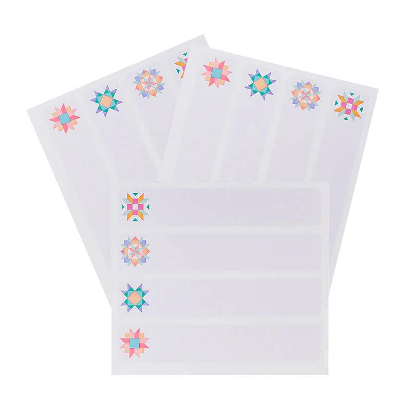 Missouri Star Removable Small Bolt Labels - 12 Pack