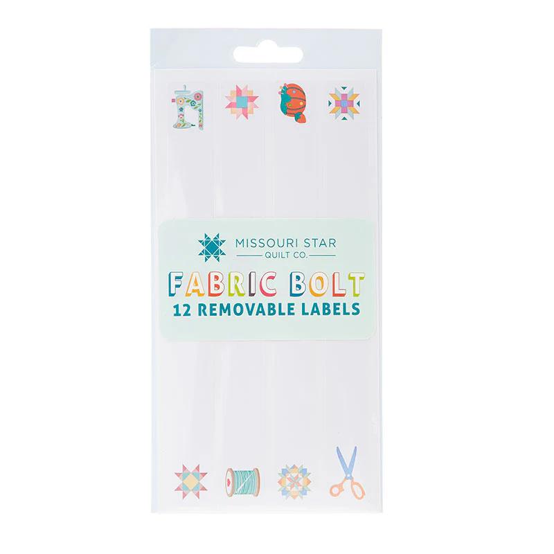 Missouri Star Removable Large Bolt Labels - 12 Pack