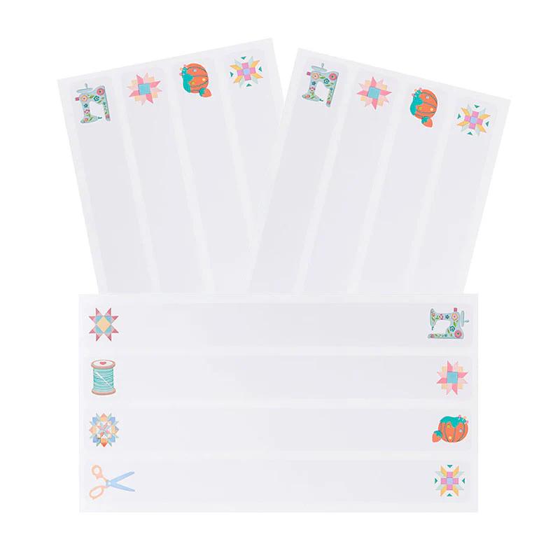 Missouri Star Removable Large Bolt Labels - 12 Pack