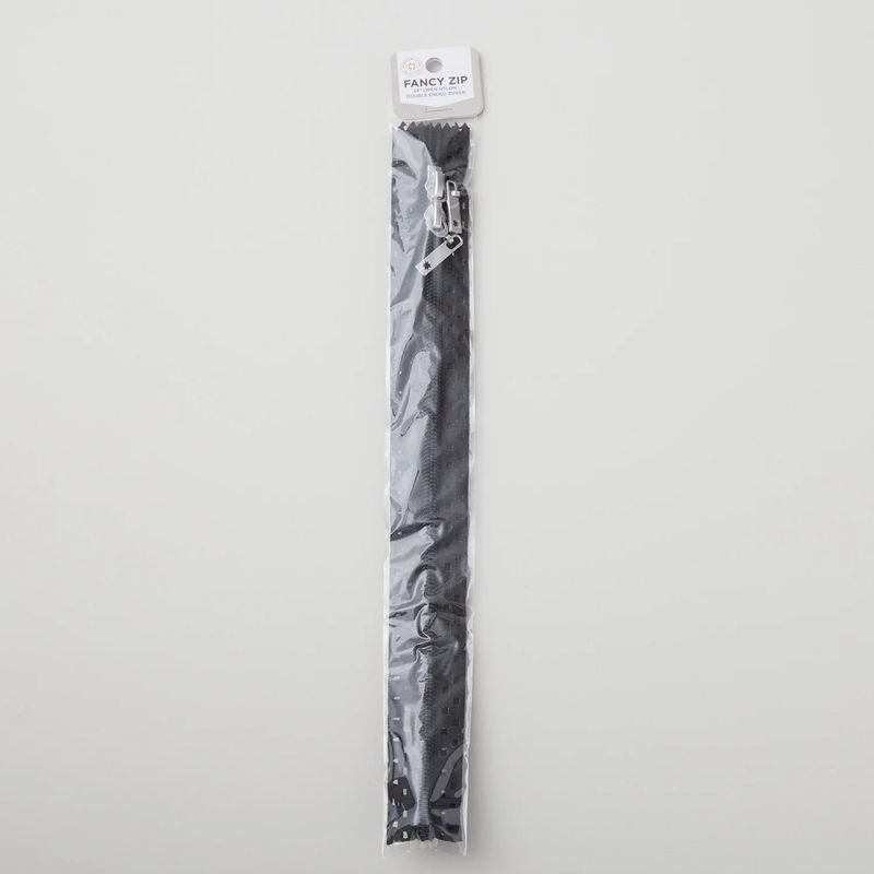 Missouri Star Fancy Zips 24" Double Headed Zipper - Black