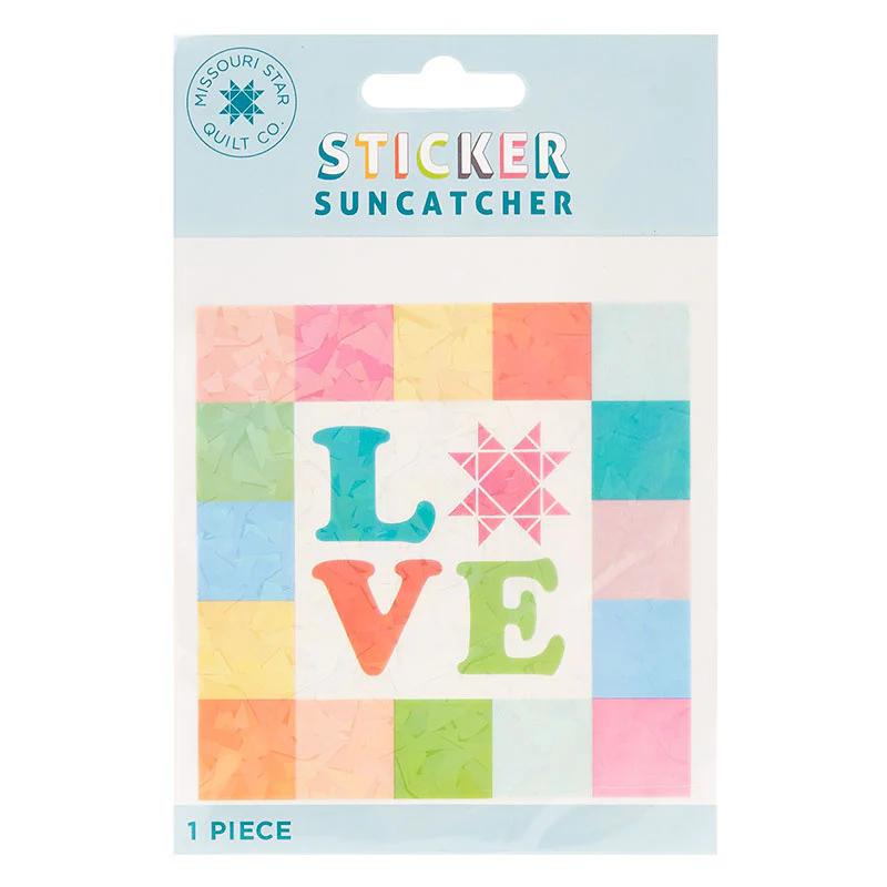 Missouri Star LOVE Sun Catcher Sticker
