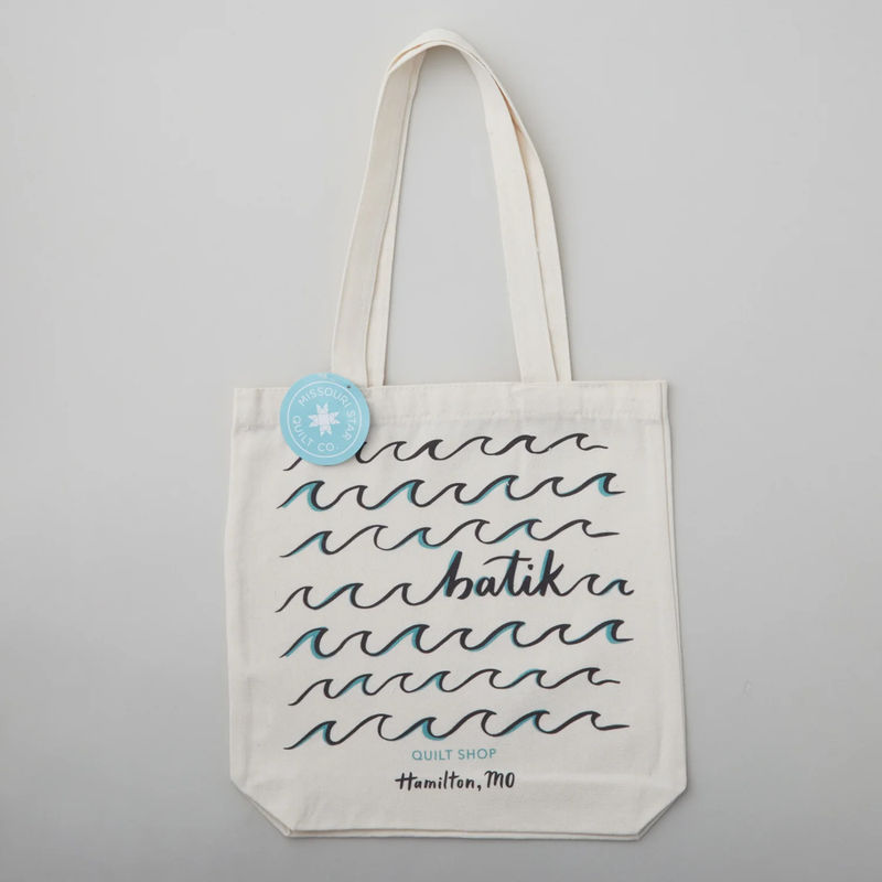 Missouri Star Canvas Shop Tote: Batik