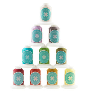 Rainbow of Jewels Block of the Month Missouri Star Thread Pack