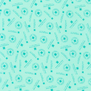 Quilt Town - Missouri Star Logo Mint Yardage