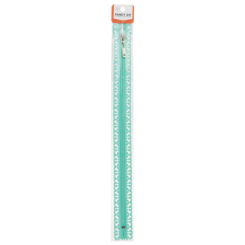 Missouri Star Fancy Zips - 14" Scissors Aqua
