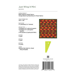 Just Wing It Mini Table Topper Pattern by Missouri Star