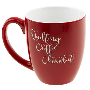 Quilting Coffee Chocolate Bistro Mug