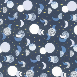 Moonchild - Eclipse Midnight Metallic Yardage