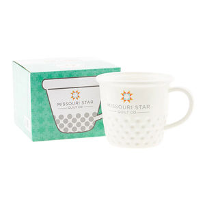 Missouri Star Thimble Mug - White