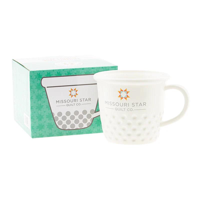 Missouri Star Thimble Mug - White