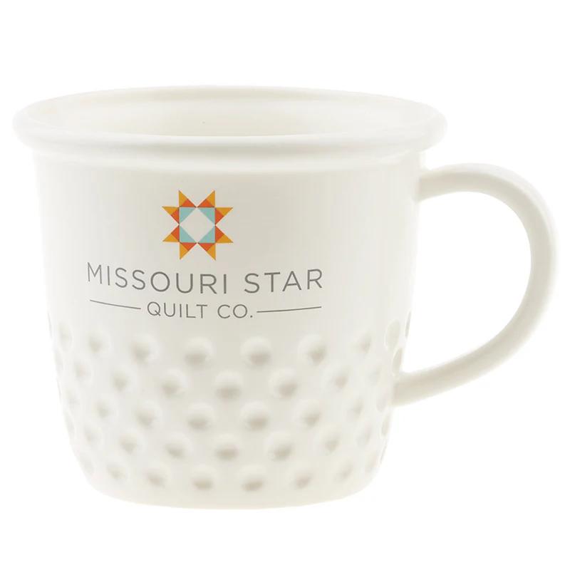 Missouri Star Thimble Mug - White