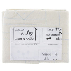 Dog Days Quilt As You Go Inspirational Mug Mats Kit